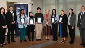 QUT Law Founders' Scholarship Recipients Connect with Legal Professionals