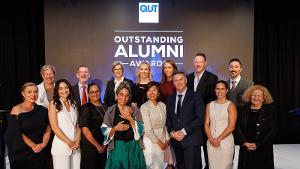 QUT honours 16 trailblazers at the 2024 Outstanding Alumni Awards